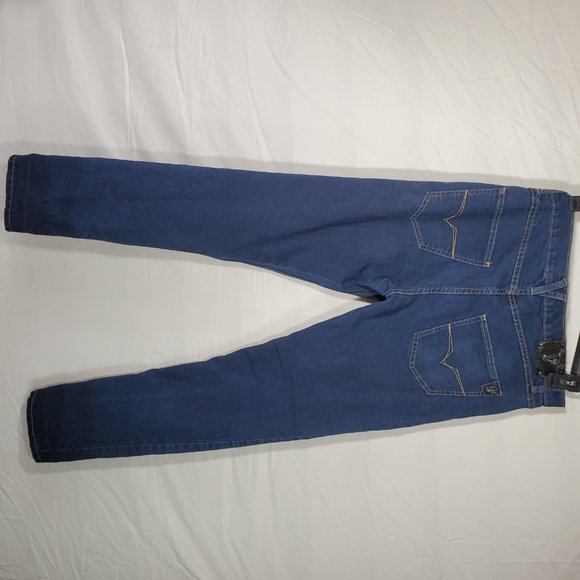 19) VERSACE Jeans Slim Fit men's dark deep indigo *Rare* - Picture 10 of 15